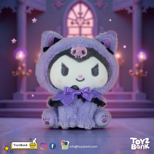 Kuromi Devious Sweet Cat Plush - Hello Kitty & Sanrio Friends