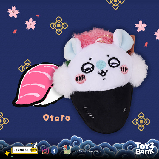 Momonga Sushi Flying Squirrel Roll Plush - Chiikawa & Friends